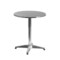 Emma and Oliver 23.5'' Round Aluminum Indoor-Outdoor Table with Base